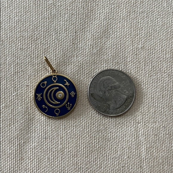 Thatch Alchemy Blue Enamel Charm - Picture 3 of 4